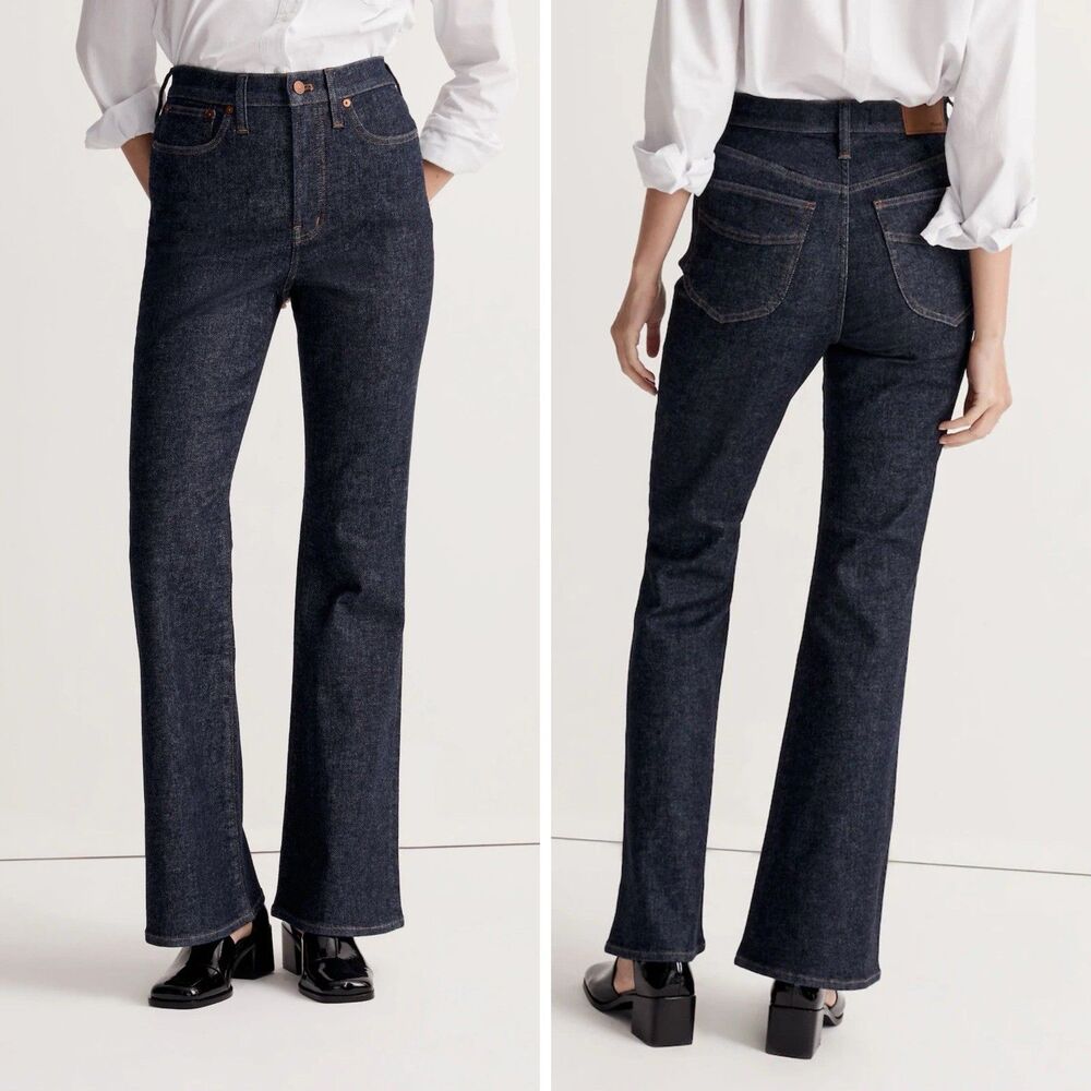 Madewell The Perfect Vintage Flare Jeans in Wrenford Wash Women's 30 Petite
